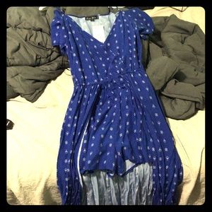 Blue Dress/Romper